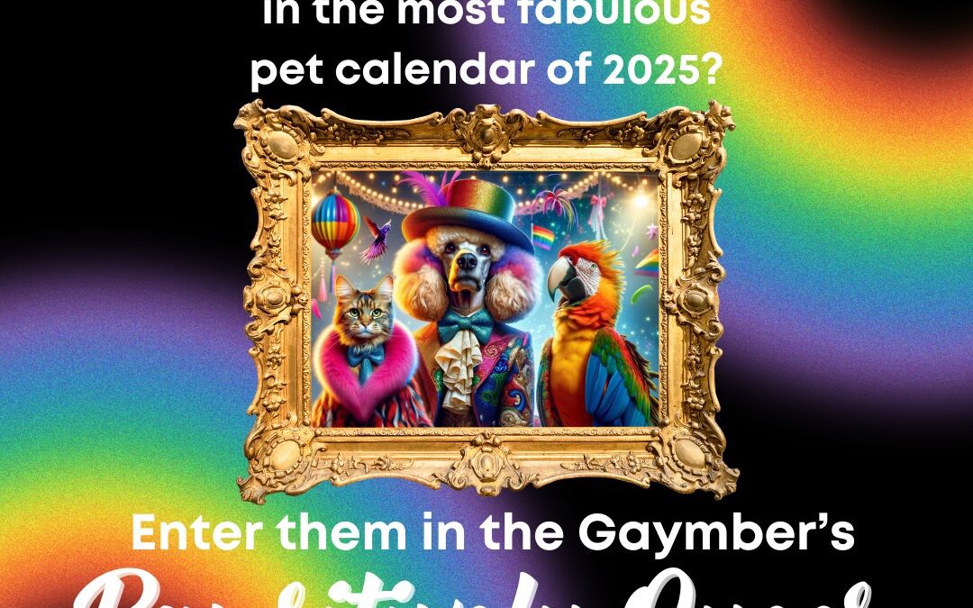 Pawsitively Queer! A Calendar Contest to Support the Gaymber